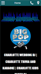 Mobile Screenshot of big-pop-productions.com