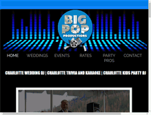 Tablet Screenshot of big-pop-productions.com